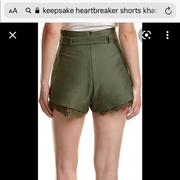 Keepsake Heartbreaker lace shorts size S NWT - Picture 2 of 10